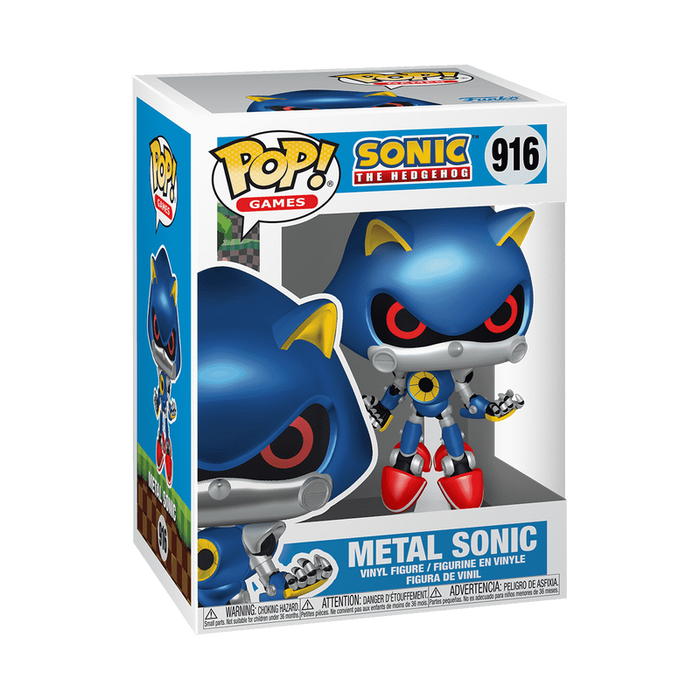 Funko POP & Buddy! Games: Sonic the Hedgehog - Metal Sonic Vinyl Figure