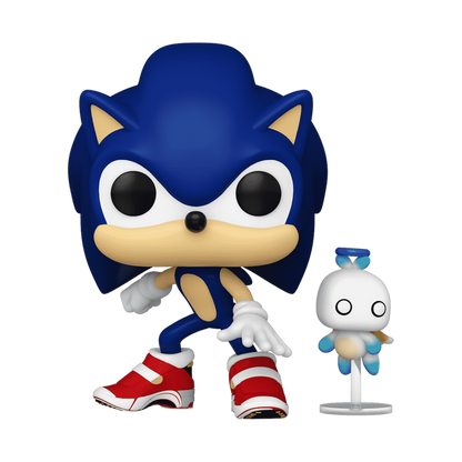 Funko POP & Buddy! Games: Sonic the Hedgehog - Sonic with Dark Chao Vinyl Figure