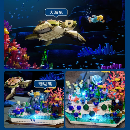 Funwhole F9072 Sea Turtle Coral Dream Travels