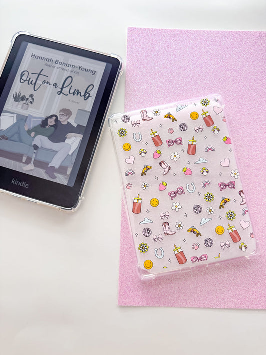 Girly Icons Kindle Case