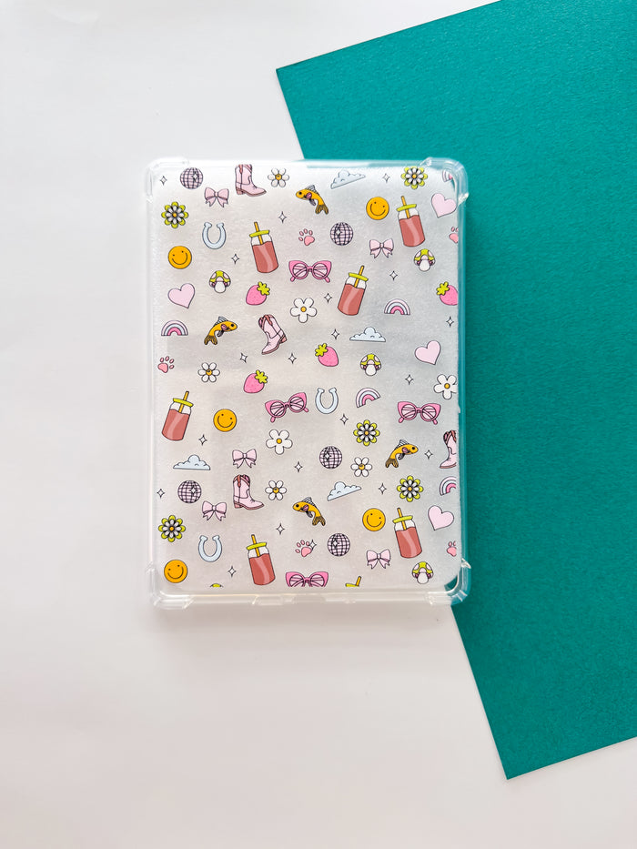 Girly Icons Kindle Case