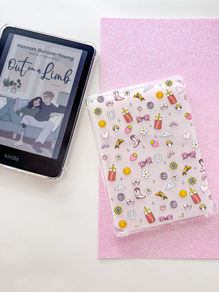 Girly Icons Kindle Case
