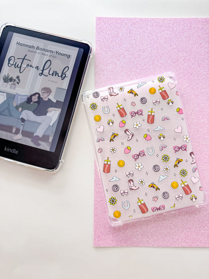 Girly Icons Kindle Case