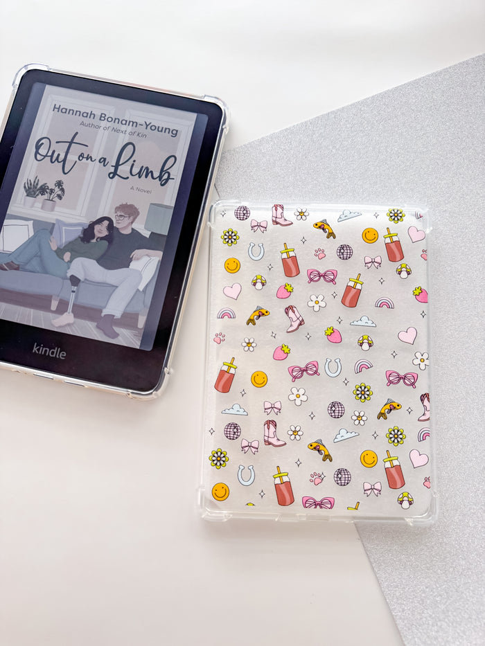 Girly Icons Kindle Case