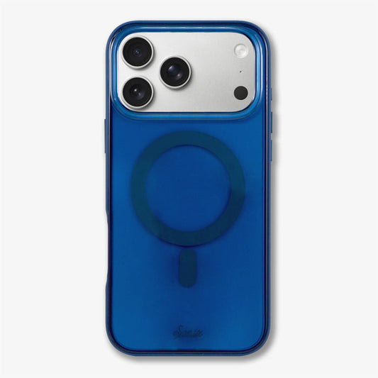 Glass Cerulean MagSafe® Compatible iPhone Case