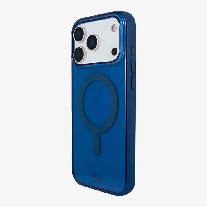Glass Cerulean MagSafe® Compatible iPhone Case