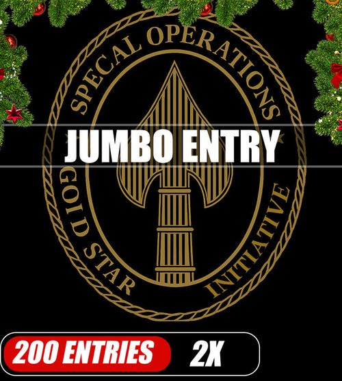 GOLD STAR CHRISTMAS GIVEBACK - JUMBO ENTRY (GOLD)