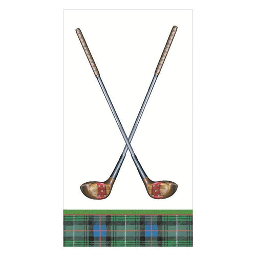 Golfing Paper Guest Towels