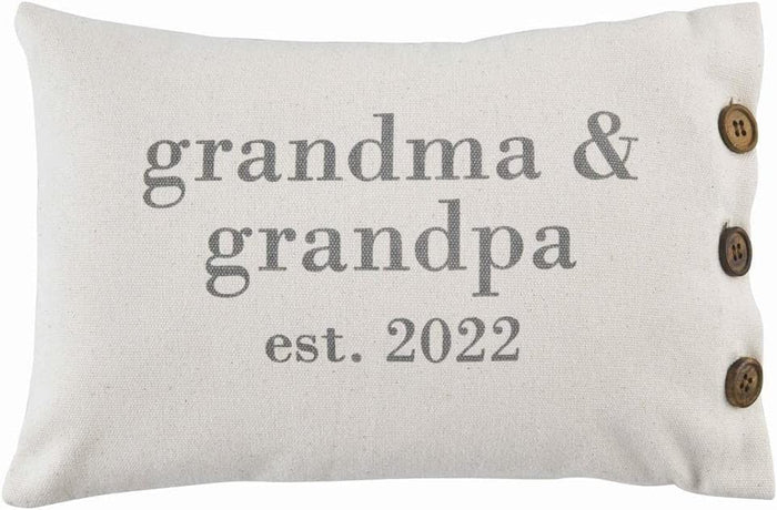 Grandparents Est. 2022 Pillow