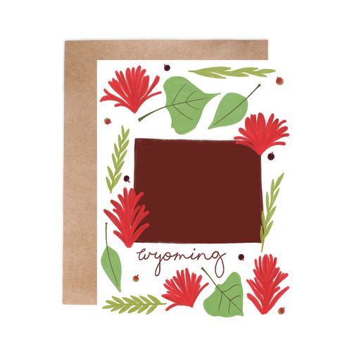 Greeting Card - Wyoming Fresh State