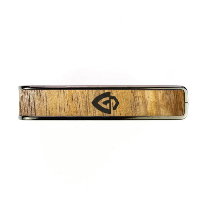 GuildbyThalia Guild AAA Curly Hawaiian Koa & Engraved G-Shield | Officially Licensed Capo – product image 2