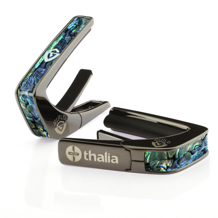 GuildbyThalia Guild Blue Abalone & G-Shield | Officially Licensed Capo