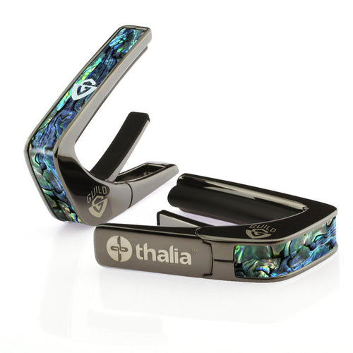 GuildbyThalia Guild Blue Abalone & G-Shield | Officially Licensed Capo