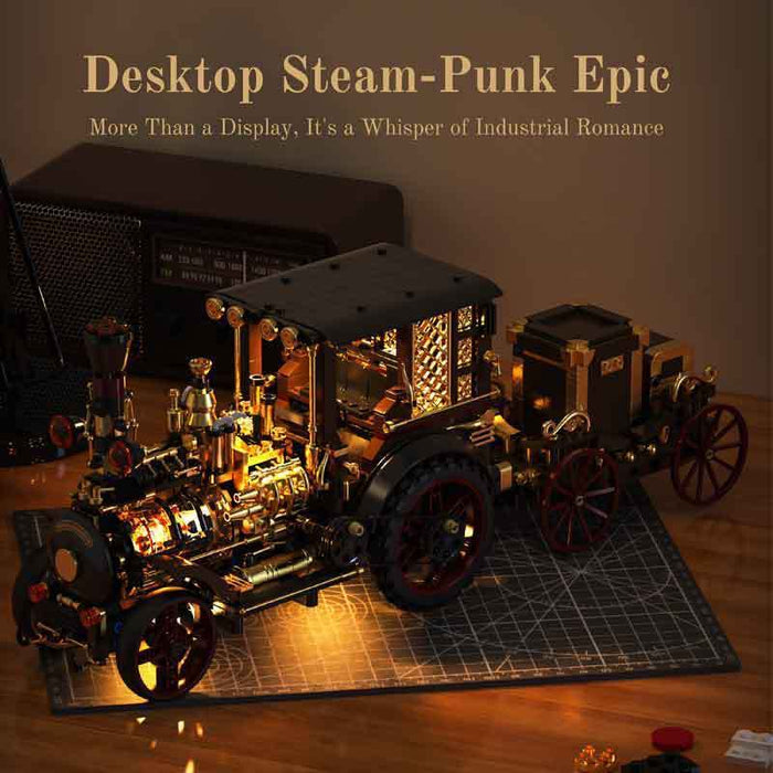 H1003 Retro mechanical steam car