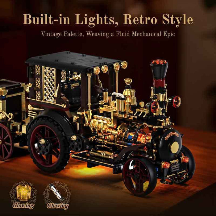 H1003 Retro mechanical steam car