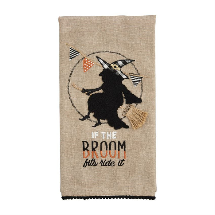 Halloween Embellished Towels