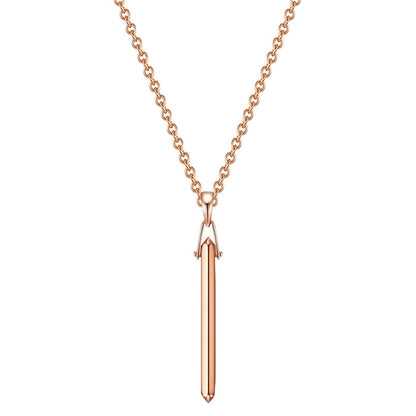 Halskette mit Stab roségold