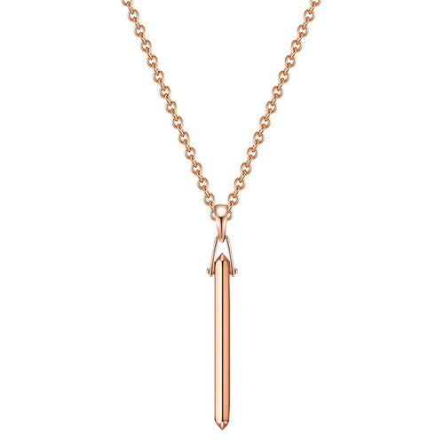 Halskette mit Stab roségold