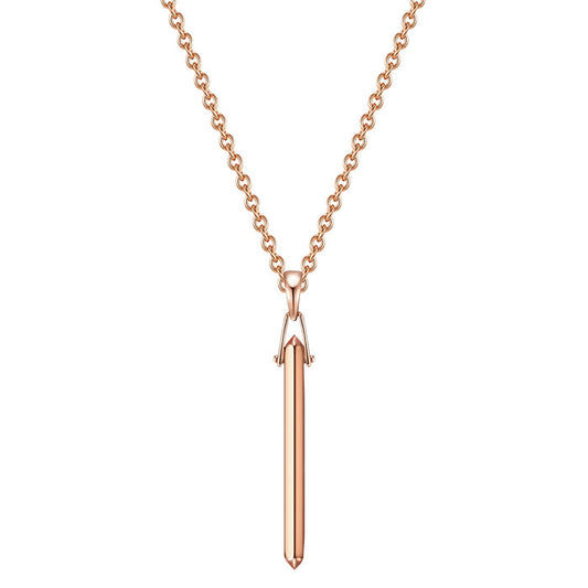 Halskette mit Stab roségold
