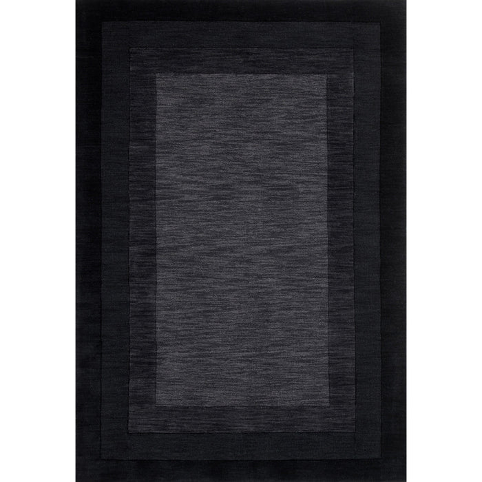Rugs by Roo Loloi Hamilton Grey Charcoal Area Rug in size 18" x 18" Sample