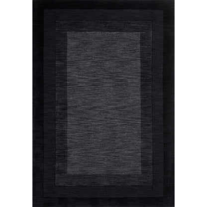 Rugs by Roo Loloi Hamilton Grey Charcoal Area Rug in size 18" x 18" Sample