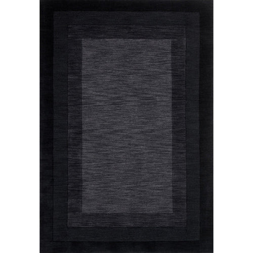 Rugs by Roo Loloi Hamilton Grey Charcoal Area Rug in size 18" x 18" Sample