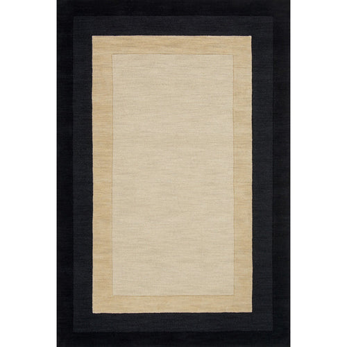 Rugs by Roo Loloi Hamilton Ivory Charcoal Area Rug in size 18" x 18" Sample
