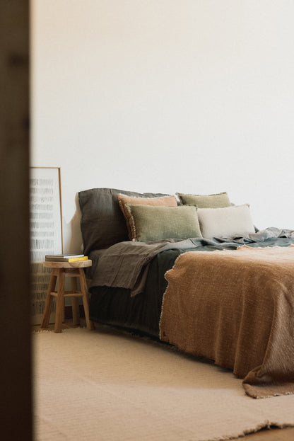 Handloom Plaid Ochre - Rugs by Roo