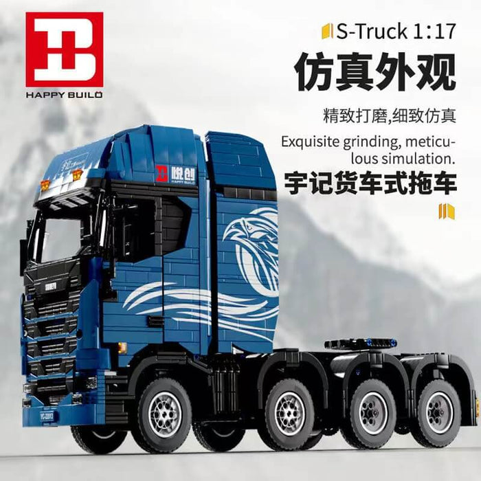 HAPPY BUILD YC-22013 Shine YU S-Truck 2651pcs HAPPY BUILD