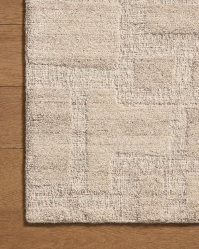 Hartley Ivory Natural Area Rug - Rugs by Roo