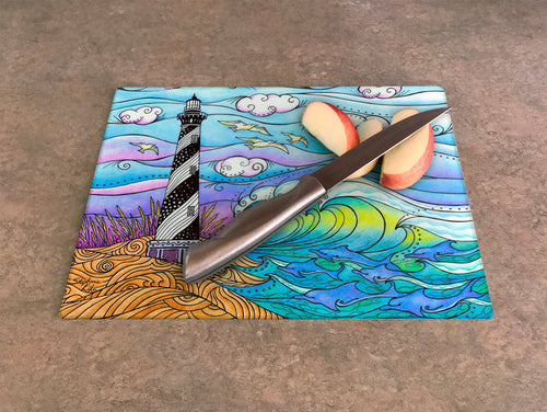 Hatteras Waves Cutting Board