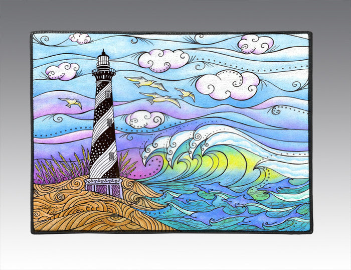 Hatteras Waves Door Mat