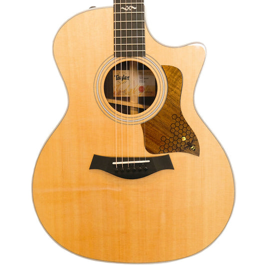 TaylorbyThalia Hawaiian Koa & Honeycomb Save the Bees Pickguard 2.0 | Taylor Custom Parts