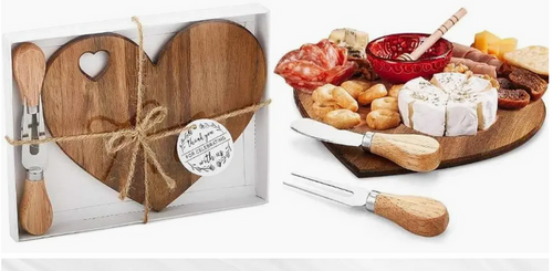 Heart Cheese Board