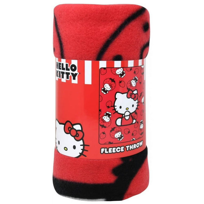 Hello Kitty - Hello Kitty 46x60" Fleece Throw Blanket