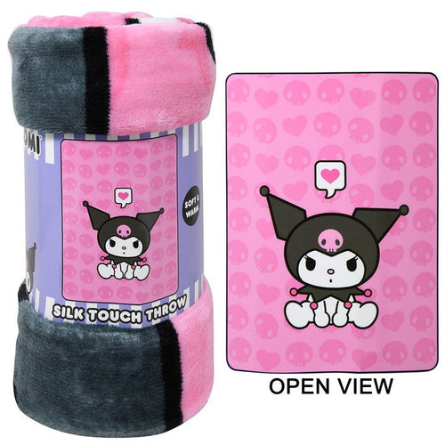 Hello Kitty Kuromi 46x60" Silk Touch Throw Blanket