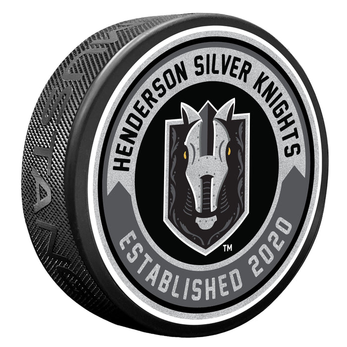 Henderson Silver Knights Puck - Arrow - Vegas Team Store