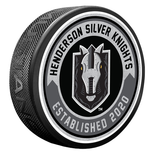 Henderson Silver Knights Puck - Arrow - Vegas Team Store