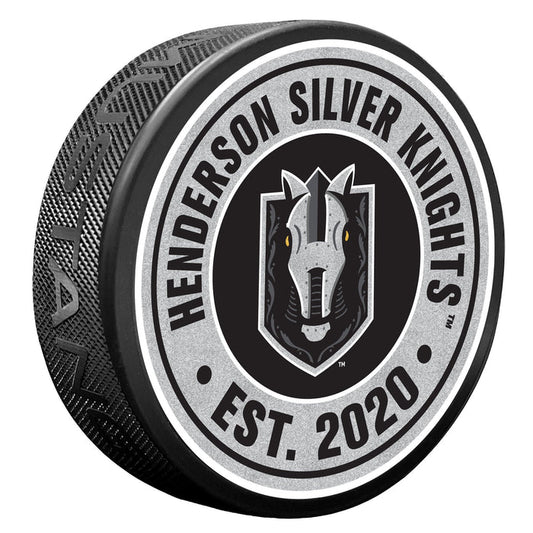 Henderson Silver Knights Puck - Established