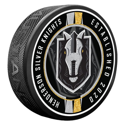 Henderson Silver Knights Puck - Ribbon