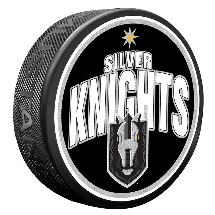Henderson Silver Knights Puck - Wordmark