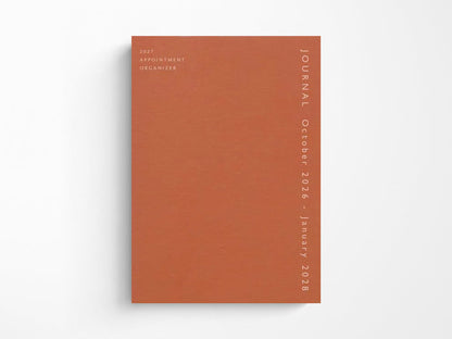 Hightide 2027 Monthly Diary Coton A5