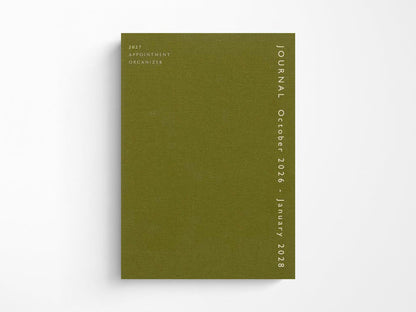 Hightide 2027 Monthly Diary Coton A5