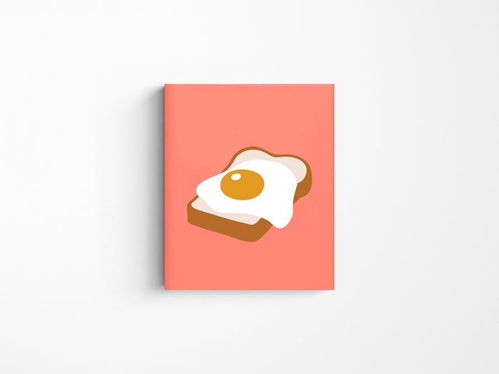 Hightide 2027 Monthly Diary Egg Toast Square