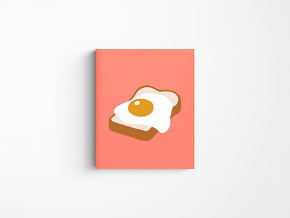 Hightide 2027 Monthly Diary Egg Toast Square