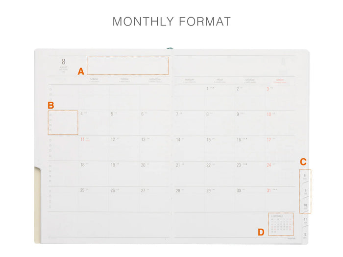 Hightide 2027 Weekly Diary Classic A5