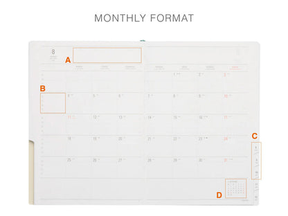 Hightide 2027 Weekly Diary Classic A5