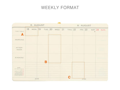 Hightide 2027 Weekly Diary Little Lamb Square