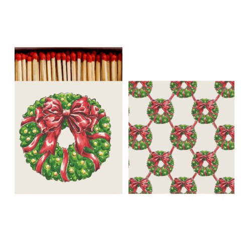 Hester & Cook Accessories Holiday Wreath Matches