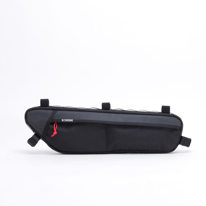 The other side of the Holman Frame Bag L-XL in black reflective #color_black xrf